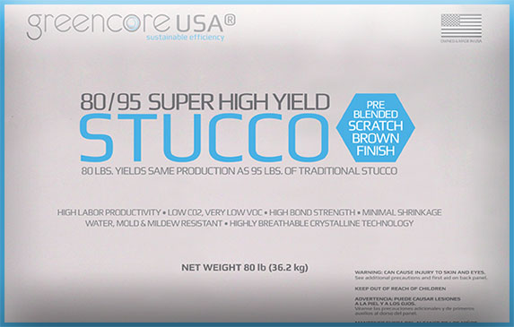 Super High Yield Stucco